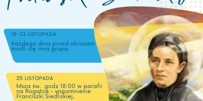 NOWENNA DO BŁOGOSŁAWIONEJ FRANCISZKI SIEDLISKIEJ