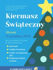 KIERMASZ ŚWIĄTECZNY 17.12.2024