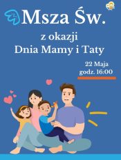 Msza św. z okazji Dnia Mamy i Taty