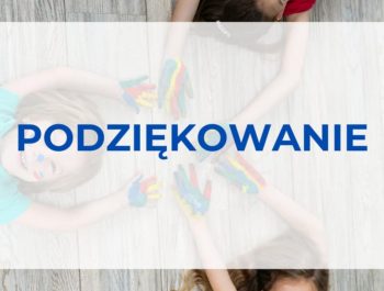PODZIĘKOWANIE