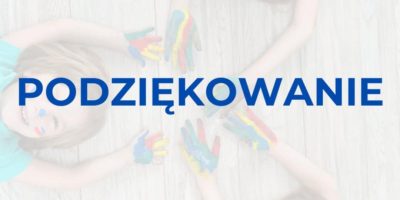 PODZIĘKOWANIE